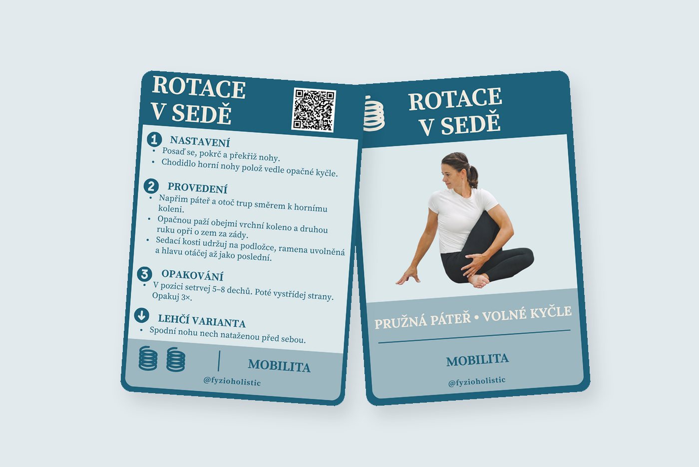 Karty Fyzioholistic – Potvrzení
