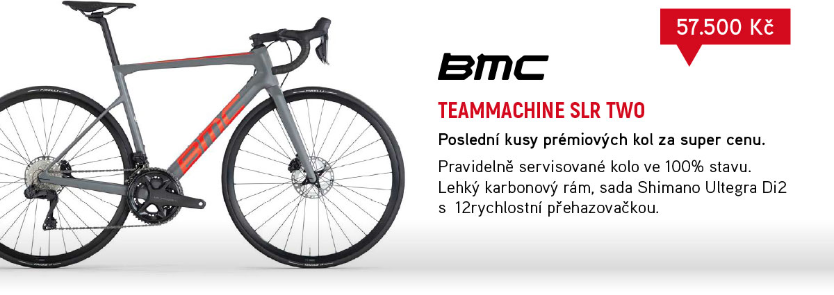 BMC Teammachine SLR TWO - 57.500 Kč - poslední kusy prémiových kol za super cenu