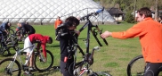 Bike kemp ( Den 3. - Technika - kemp Kateřina a ukázka správné údržby kola se soutěží)