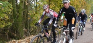 Podzimní MTB kemp Hostinné 2. den - technika jízdy v praxi