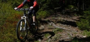 MTB Kemp - Horská Kvilda - 2.den - technika v terénu, hry, beseda