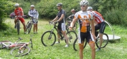 Letní kemp Kokořín- MTB, 1.den - překážková dráha