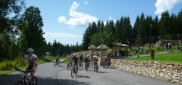 MTB and ROAD Kemp - Horská Kvilda - 3. den - prameny Vltavy na MTB a spurty na silnici