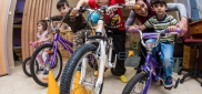 Tereza Trefná cyklistickým Ježíškem v Klokánku!