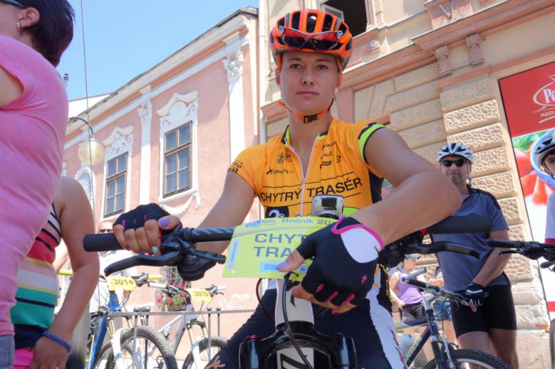 Super Biker a Chytrý Trasér od Alltraining.cz na tradičním Bikemaratonu Drásal, 4.7.2015	