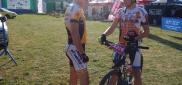 Super Biker a Chytrý Trasér od Alltraining.cz na tradičním Bikemaratonu Drásal, 4.7.2015	