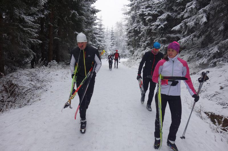 Škola běžkařské techniky (fyzická část) - Krkonoše 2.-6.1.2016