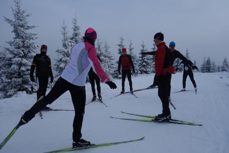 Škola běžkařské techniky (fyzická část) - Krkonoše 2.-6.1.2016