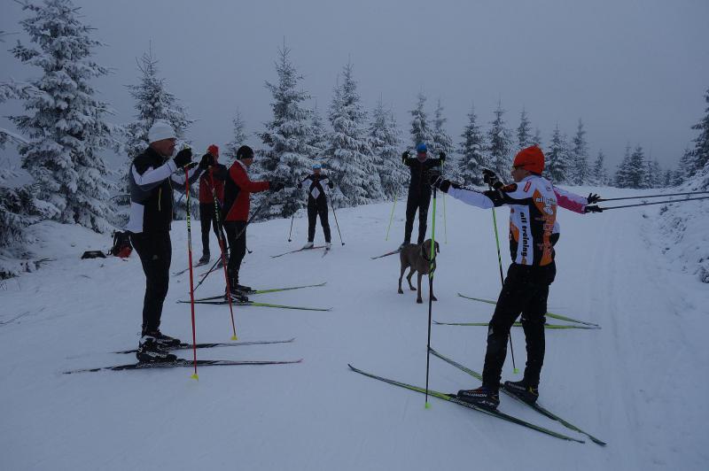 Škola běžkařské techniky (fyzická část) - Krkonoše 2.-6.1.2016