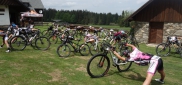 Basic mtb kemp techniky Churáňov, 27.-29.5.2016