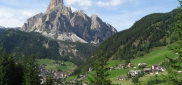Dolomity, Canazei - Krásná příroda a skvělý trénink, Srpen 2008