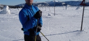 Zimní kemp Harrachov - Sobota (17. 1.), vytrvalostní trénink po hřebenech Krkonoš
