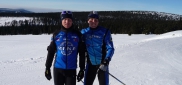 Zimní kemp Harrachov - Sobota (17. 1.), vytrvalostní trénink po hřebenech Krkonoš