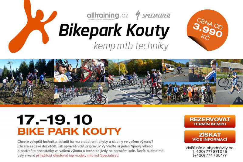 MTB kemp techniky Kouty 17. - 19. 10. 2014