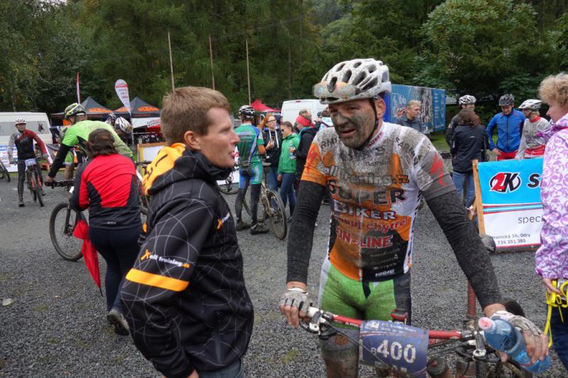 Traséři od Alltraining.cz vyvedli peloton i Super bikera na proslulý vrch Oderské mlýnice