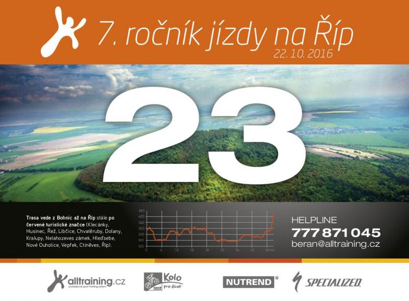 JÍZDA NA BÁJNÝ ŘÍP, 7. ROČNÍK - ROZLUČTE S CYKLISTICKOU SEZÓNOU NA BÁJNÉM ŘÍPU, sobota 22.10.2016 | obrázek 