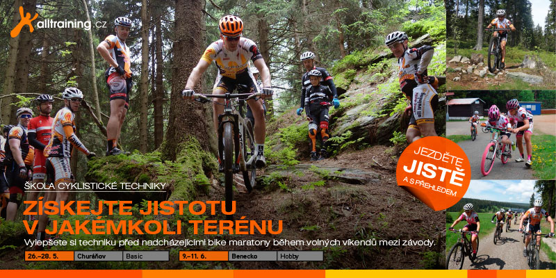 Škola cyklistické techniky techniky odstartuje na Churáňově 26.května - přidejte se k nám i vy! | obrázek 