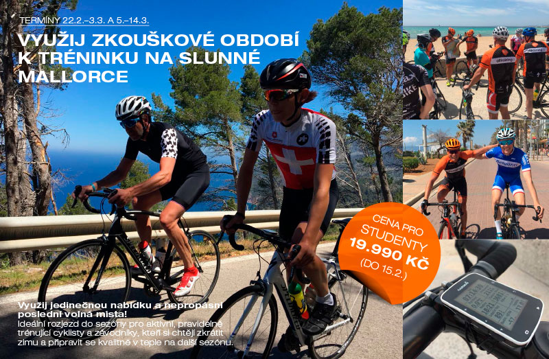 Využij zkouškové období k tréninku na slunné Mallorce se slevou 7000Kč! | obrázek 
