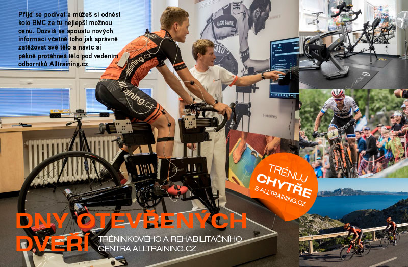 Zveme vás na dny otevřených dveří Alltraining.cz - novinky, cvičení, trénink, zábava a kola BMC | obrázek 