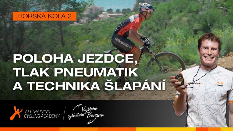 Poloha jezdce na horském kole | obrázek 