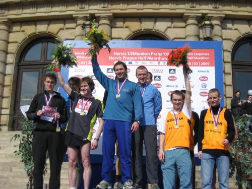 Štafeta Alltraining.cz druhá na Hervis půlmaratonu